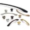 Jeffrey Alexander 18" Center-to-Center Satin Bronze Wheeler Appliance Handle 678-18SBZ - alternate 3